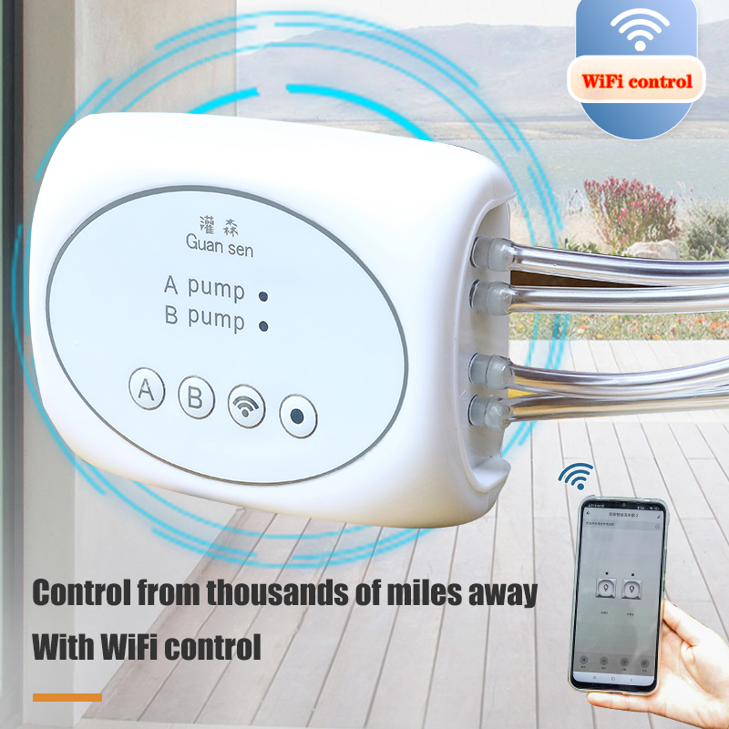 Smart Garden Tower - WiFi สมาร์ทสวนชลประทาน Controller โรงงานอัตโนมัติหยดระบบชลประทานชุดโทรศัพท์มือถือควบคุมรดน้ําจับเวลาอุปกรณ์