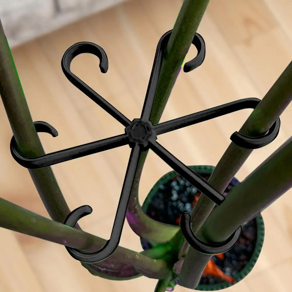 Smart Garden Storage - ที่ยึดก้านต้นไม้ ตัวหนีบยึดต้นมอนสเตอร่า ที่ยึดต้นไม้ปีนป่าย ป้องกันการงอ ที่จัดระเบียบก้านดอกไม้ในสวน