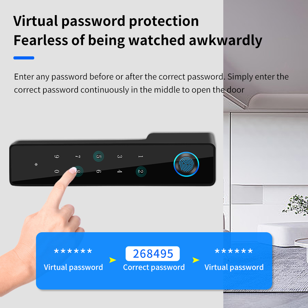 ระบบล็อคประตูแบบมินิมอล ใช้ลาย - Smart Garden Door Lock บทวิจารณ์และราคา