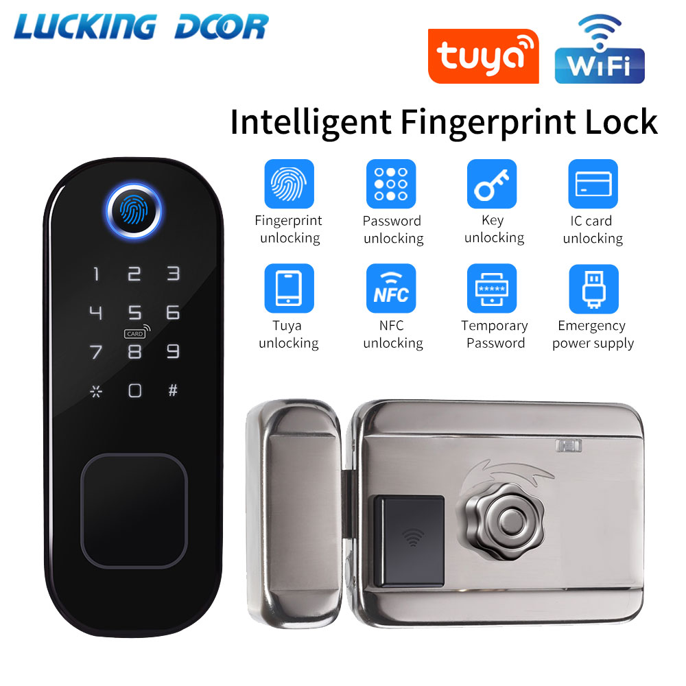 Tuya สมาร์ทลายนิ้วมือประตูล็อค - Smart Garden Door Lock บทวิจารณ์และราคา