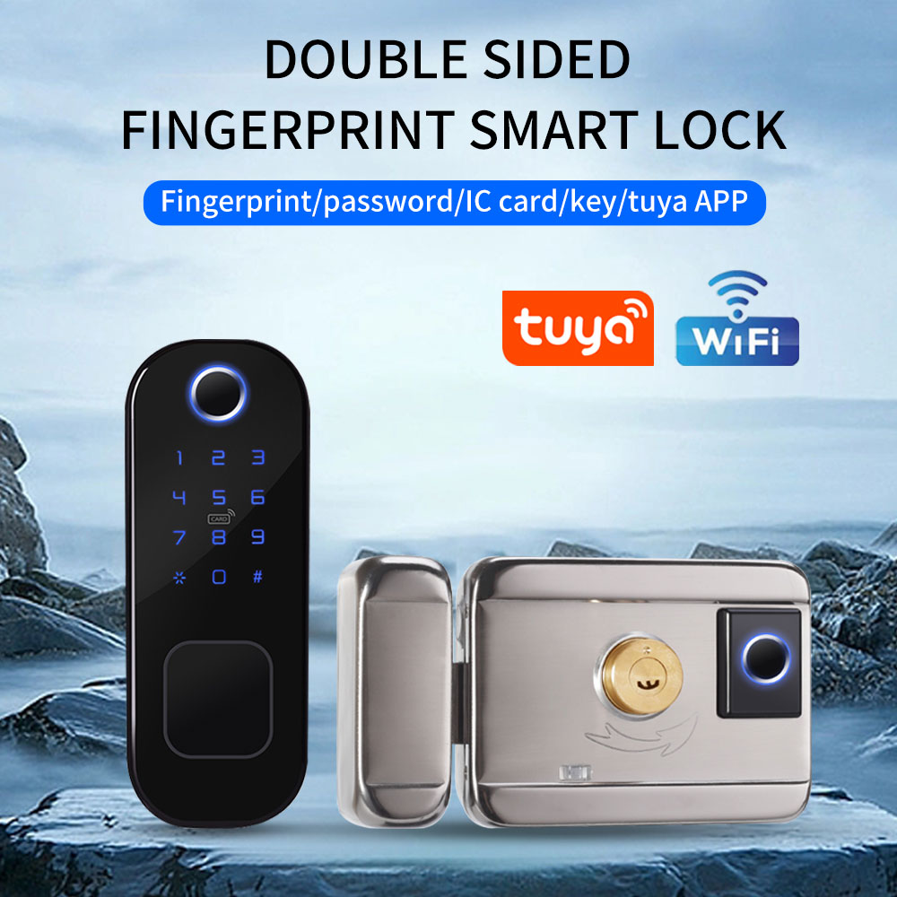 Tuya สมาร์ทลายนิ้วมือประตูล็อค - Smart Garden Door Lock บทวิจารณ์และราคา