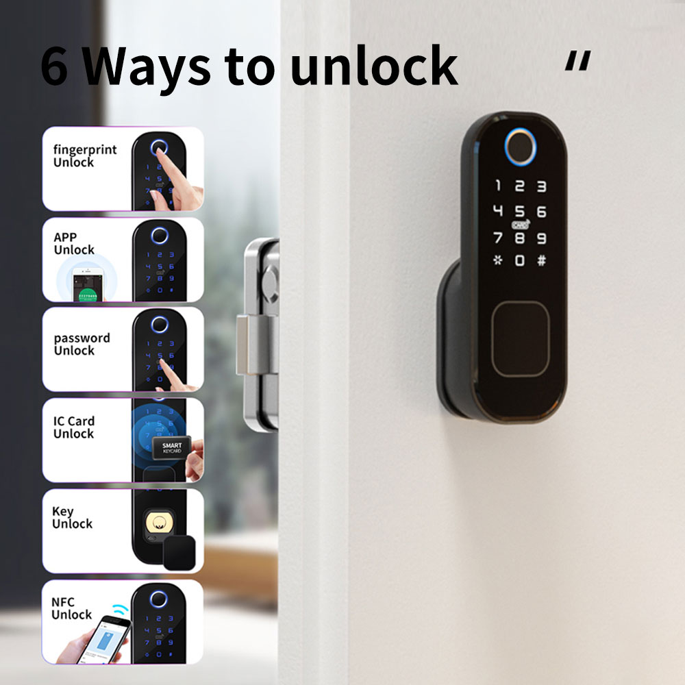 Tuya สมาร์ทลายนิ้วมือประตูล็อค - Smart Garden Door Lock บทวิจารณ์และราคา