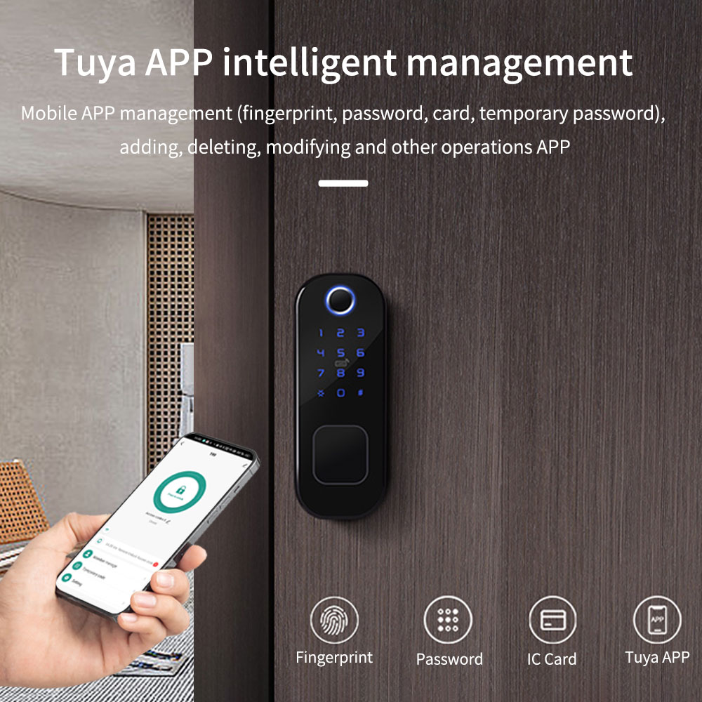 Tuya สมาร์ทลายนิ้วมือประตูล็อค - Smart Garden Door Lock บทวิจารณ์และราคา