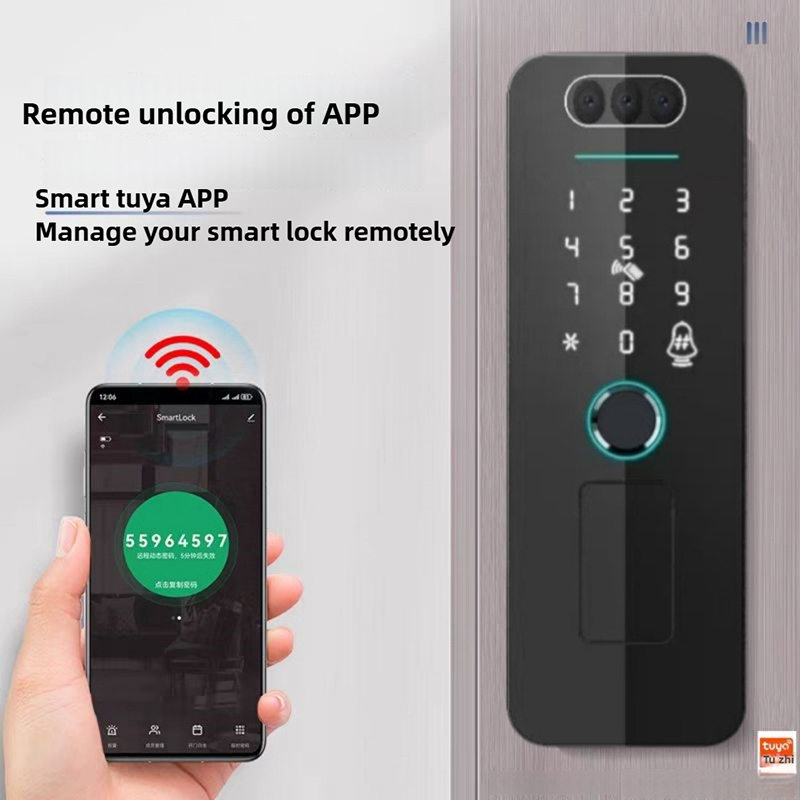 กุญแจล็อคอัจฉริยะแบบชาร์จไฟได้ - Smart Garden Door Lock บทวิจารณ์และราคา