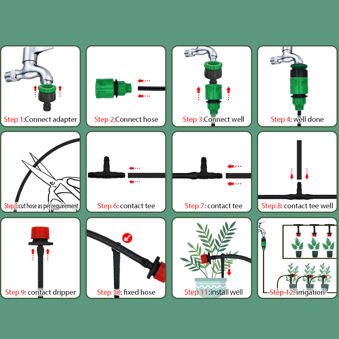 ระบบรดน้ำแบบหยดอัตโนมัติสำหรับ - Smart Garden Tower บทวิจารณ์และราคา
