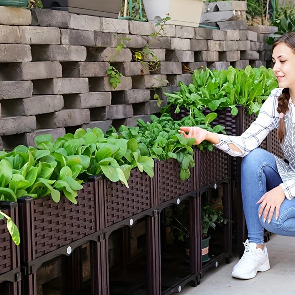 ขนาดใหญ่ความจุเตียงสวนผักกล่อง - Smart Garden Storage บทวิจารณ์และราคา