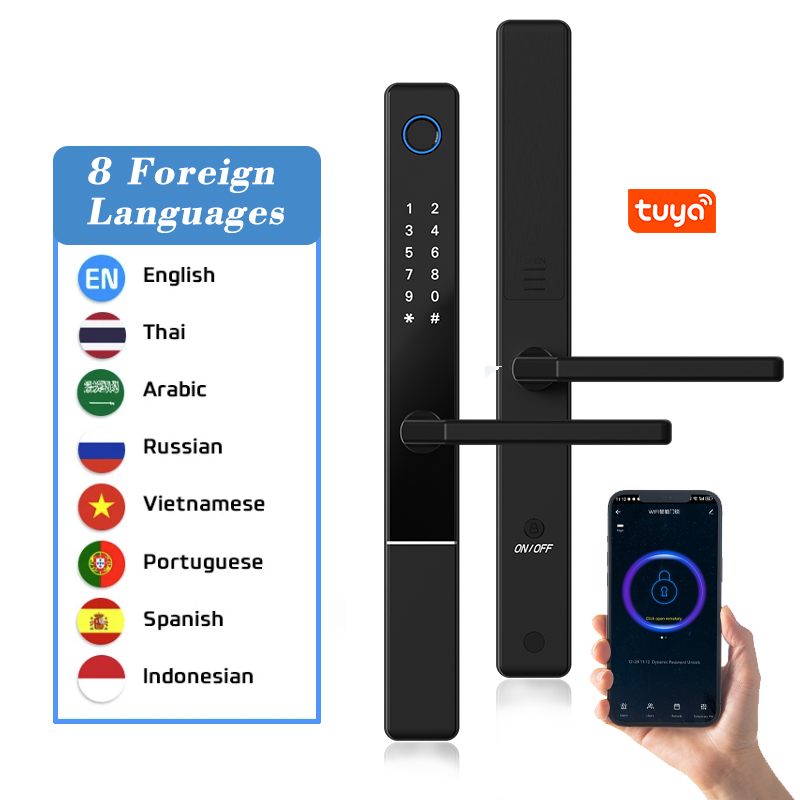 ยูโร 92/85/72 มม.Tuya wifi สมา - Smart Garden Door Lock บทวิจารณ์และราคา